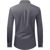 image:imageAlimens amp Gentle Mens Dress Shirts Stretch Long Sleeve Collared Casual Solid Wedding Business Wedding Button Down Shirts