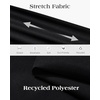 image:imageAlimens amp Gentle Mens Dress Shirts Stretch Solid Wrinkle Free Button Down Shirt Business Wedding Casual Button Up ShirtBlack