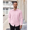 image:imageAlimens amp Gentle Mens Dress Shirts Stretch Solid Wrinkle Free Button Down Shirt Business Wedding Casual Button Up ShirtPink
