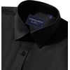 image:imageAlimens amp Gentle Mens Dress Shirts Transitional Weather Long Sleeve Stretch WrinkleFree Button Down TopBlack