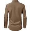 image:imageAlimens amp Gentle Mens Dress Shirts Transitional Weather Long Sleeve Stretch WrinkleFree Button Down TopDark Khaki