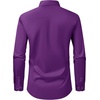 image:imageAlimens amp Gentle Mens Dress Shirts Transitional Weather Long Sleeve Stretch WrinkleFree Button Down TopDark Purple