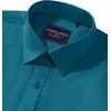 image:imageAlimens amp Gentle Mens Dress Shirts Transitional Weather Long Sleeve Stretch WrinkleFree Button Down TopTeal