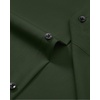image:imageAlimens amp Gentle Mens Dress Shirts Wrinkle Free Stretch Solid Long Sleeve Button Down Shirt Wedding DatingArmy Green