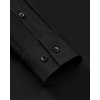 image:imageAlimens amp Gentle Mens Dress Shirts Wrinkle Free Stretch Solid Long Sleeve Button Down Shirt Wedding DatingBlack