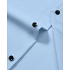 image:imageAlimens amp Gentle Mens Dress Shirts Wrinkle Free Stretch Solid Long Sleeve Button Down Shirt Wedding DatingLight Blue