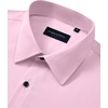 image:imageAlimens amp Gentle Mens Dress Shirts Wrinkle Free Stretch Solid Long Sleeve Button Down Shirt Wedding DatingPink