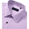 image:imageAlimens amp Gentle Mens Dress Shirts Wrinkle Free Stretch Solid Long Sleeve Button Down Shirt Wedding DatingPink Purple