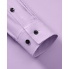image:imageAlimens amp Gentle Mens Dress Shirts Wrinkle Free Stretch Solid Long Sleeve Button Down Shirt Wedding DatingPink Purple