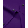 image:imageAlimens amp Gentle Mens Dress Shirts Wrinkle Free Stretch Solid Long Sleeve Button Down Shirt Wedding DatingPurple
