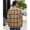 image:imageAlimens amp Gentle Mens Flannel Shirts Long Sleeve Casual Plaid Button Down Shirt Jacket Work Daily Shackets with PocketsKhaki