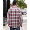 image:imageAlimens amp Gentle Mens Flannel Shirts Long Sleeve Casual Plaid Button Down Shirt Jacket Work Daily Shackets with PocketsRed Blue