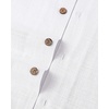 image:imageAlimens amp Gentle Mens Linen Shirts Cotton Hawaiian Shirts Short Sleeve Button Down Shirts Casual Summer Beach TopsWhite