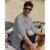 image:imageAlimens amp Gentle Mens Linen Textured Shirt Long Sleeve Summer Beach Tops  Cotton LinenRegular FitButton Down ShirtCasualWeddingPocketButton UpOld MoneyVacationRelaxedResortVintageOutdoorGrey