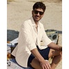 image:imageAlimens amp Gentle Mens Linen Textured Shirt Long Sleeve Summer Beach Tops  Cotton LinenRegular FitButton Down ShirtCasualWeddingPocketButton UpOld MoneyVacationRelaxedResortVintageOutdoorBeige