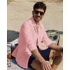 image:imageAlimens amp Gentle Mens Linen Textured Shirt Long Sleeve Summer Beach Tops  Cotton LinenRegular FitButton Down ShirtCasualWeddingPocketButton UpOld MoneyVacationRelaxedResortVintageOutdoorGrey Pink