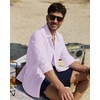 image:imageAlimens amp Gentle Mens Linen Textured Shirt Long Sleeve Summer Beach Tops  Cotton LinenRegular FitButton Down ShirtCasualWeddingPocketButton UpOld MoneyVacationRelaxedResortVintageOutdoorLavender