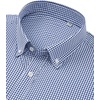 image:imageAlimens amp Gentle Mens Long Sleeve Button Down Shirts Stretch Regular Fit Dress Shirts Casual Work Gingham Shirts with PocketBlue White Plaid