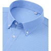 image:imageAlimens amp Gentle Mens Long Sleeve Button Down Shirts Stretch Regular Fit Dress Shirts Casual Work Gingham Shirts with PocketLight Blue Plaid