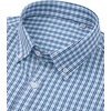 image:imageAlimens amp Gentle Mens Long Sleeve Button Down Shirts Stretch Regular Fit Dress Shirts Casual Work Gingham Shirts with PocketSky Blue Navy Plaid