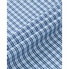 image:imageAlimens amp Gentle Mens Long Sleeve Button Down Shirts Stretch Regular Fit Dress Shirts Casual Work Gingham Shirts with PocketSky Blue Navy Plaid