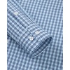 image:imageAlimens amp Gentle Mens Long Sleeve Button Down Shirts Stretch Regular Fit Dress Shirts Casual Work Gingham Shirts with PocketSky Blue Navy Plaid