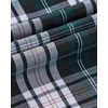 image:imageAlimens amp Gentle Mens Long Sleeve Dress Shirt Button Down Shirts with Pockets Regular Business Office Casual Plaid ShirtBlack Green Grey Plaid
