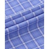 image:imageAlimens amp Gentle Mens Long Sleeve Dress Shirt Button Down Shirts with Pockets Regular Business Office Casual Plaid ShirtBlue Gingham