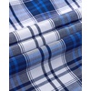image:imageAlimens amp Gentle Mens Long Sleeve Dress Shirt Button Down Shirts with Pockets Regular Business Office Casual Plaid ShirtNavy Blue Plaid