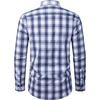 image:imageAlimens amp Gentle Mens Long Sleeve Dress Shirt Button Down Shirts with Pockets Regular Business Office Casual Plaid ShirtNavy Blue White Plaid