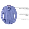 image:imageAlimens amp Gentle Mens Long Sleeve and Short Sleeve Oxford Shirt Work Casual Button Down Shirts