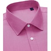 image:imageAlimens amp Gentle Mens Oxford Button Down Shirt with Pocket  Stretch FabricWrinkle FreeRegular FitClassicBusiness CasualWeddingPink
