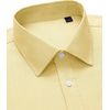 image:imageAlimens amp Gentle Mens Oxford Button Down Shirt with Pocket  Stretch FabricWrinkle FreeRegular FitClassicBusiness CasualWeddingYellow