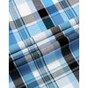 image:imageAlimens amp Gentle Mens Plaid Button Down Shirts Cotton Long Sleeve Dress Shirts Regular Fit Gingham ShirtsBlackBlue plaid