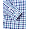 image:imageAlimens amp Gentle Mens Plaid Button Down Shirts Cotton Long Sleeve Dress Shirts Regular Fit Gingham ShirtsBlue  Check