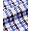 image:imageAlimens amp Gentle Mens Plaid Button Down Shirts Cotton Long Sleeve Dress Shirts Regular Fit Gingham ShirtsBlue Black  Check