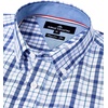 image:imageAlimens amp Gentle Mens Plaid Button Down Shirts Cotton Long Sleeve Dress Shirts Regular Fit Gingham ShirtsBlue Navy  Plaid 3
