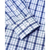 image:imageAlimens amp Gentle Mens Plaid Button Down Shirts Cotton Long Sleeve Dress Shirts Regular Fit Gingham ShirtsBlue Navy  Plaid 3