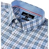 image:imageAlimens amp Gentle Mens Plaid Button Down Shirts Cotton Long Sleeve Dress Shirts Regular Fit Gingham ShirtsBlue Plaid