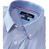 image:imageAlimens amp Gentle Mens Plaid Button Down Shirts Cotton Long Sleeve Dress Shirts Regular Fit Gingham ShirtsBlue White Gingham