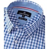 image:imageAlimens amp Gentle Mens Plaid Button Down Shirts Cotton Long Sleeve Dress Shirts Regular Fit Gingham ShirtsBlue White Plaid