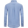 image:imageAlimens amp Gentle Mens Plaid Button Down Shirts Cotton Long Sleeve Dress Shirts Regular Fit Gingham ShirtsBlue White Plaid