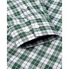 image:imageAlimens amp Gentle Mens Plaid Button Down Shirts Cotton Long Sleeve Dress Shirts Regular Fit Gingham ShirtsGreen Plaid