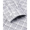 image:imageAlimens amp Gentle Mens Plaid Button Down Shirts Cotton Long Sleeve Dress Shirts Regular Fit Gingham ShirtsGrey Plaid