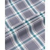 image:imageAlimens amp Gentle Mens Plaid Button Down Shirts Cotton Long Sleeve Dress Shirts Regular Fit Gingham ShirtsGreyGreen  Plaid