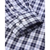 image:imageAlimens amp Gentle Mens Plaid Button Down Shirts Cotton Long Sleeve Dress Shirts Regular Fit Gingham ShirtsNavy Plaid