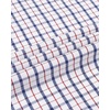 image:imageAlimens amp Gentle Mens Plaid Button Down Shirts Cotton Long Sleeve Dress Shirts Regular Fit Gingham ShirtsNavy Red  Small Plaid