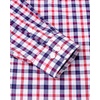 image:imageAlimens amp Gentle Mens Plaid Button Down Shirts Cotton Long Sleeve Dress Shirts Regular Fit Gingham ShirtsRed  Check