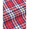 image:imageAlimens amp Gentle Mens Plaid Button Down Shirts Cotton Long Sleeve Dress Shirts Regular Fit Gingham ShirtsRed  Medium Plaid