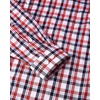 image:imageAlimens amp Gentle Mens Plaid Button Down Shirts Cotton Long Sleeve Dress Shirts Regular Fit Gingham ShirtsRed Black  Check